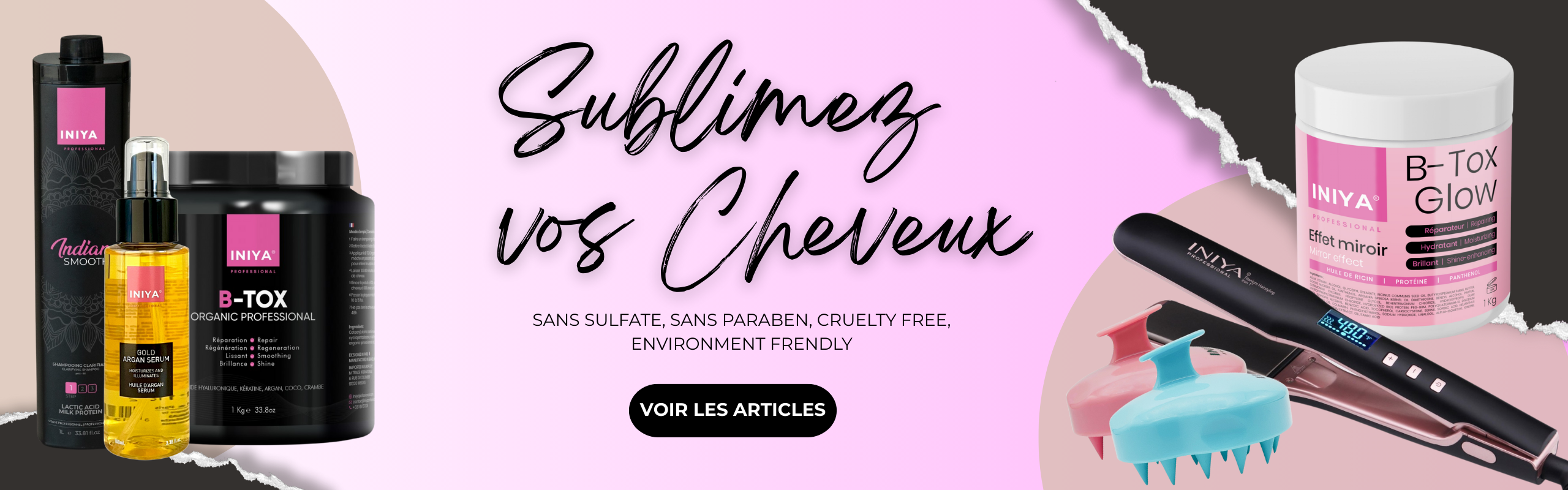 Sublimez vos cheveux avec Iniya